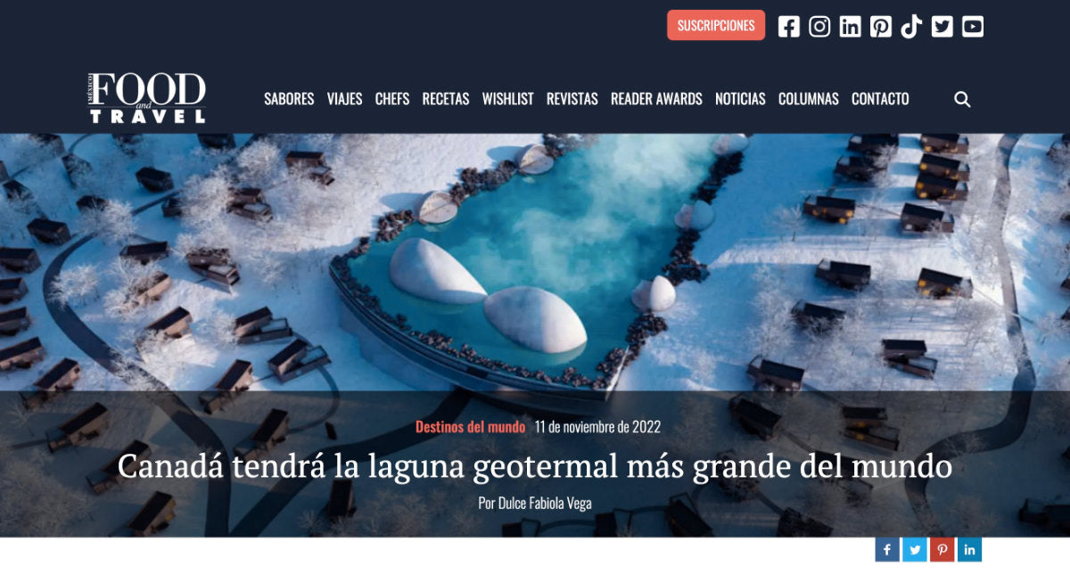 [ES] Canadá tendrá la laguna geotermal más grande del mundo