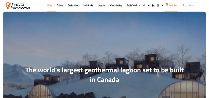 [EN] The world’s largest geothermal lagoon set to be built in Canada
